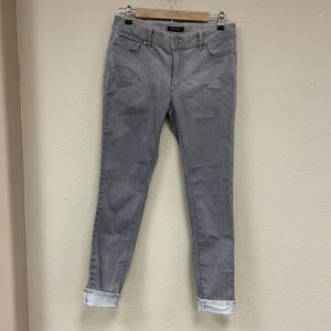 WHBM Skinny Leg Grey Pants/Jeans - Size 8R - NWOT - Never Worn!